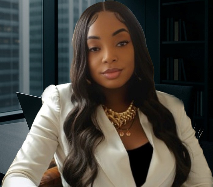 Female Counselor Sitting At A Desk With A Smile